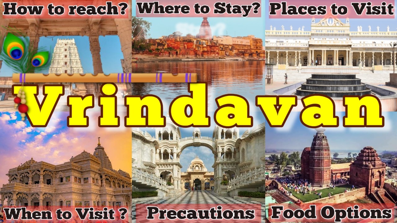 Vrindavan Darshan | Vrindavan Dham Tour Guide | Vrindavan Dham Yatra | Famous Places | Teerthayatra
