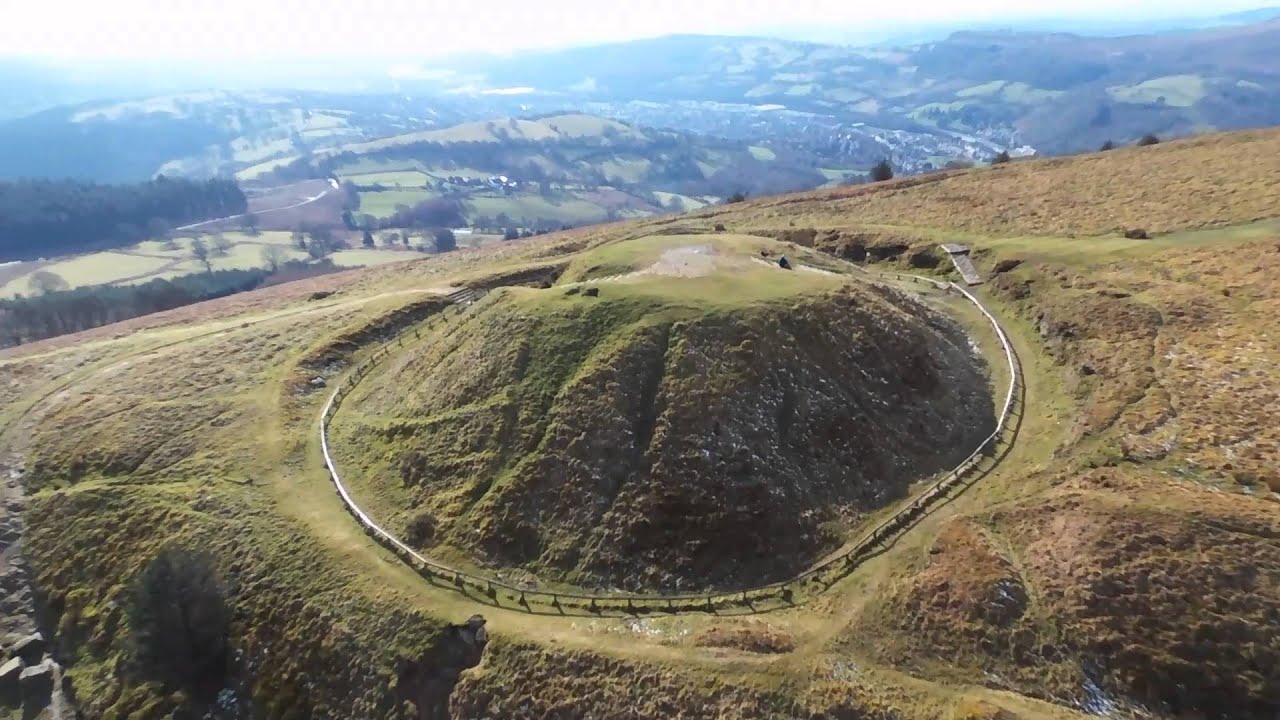 Drone FPV Bebop 2 over Twmbarlwm Part.2