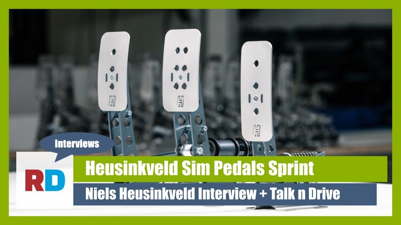Heusinkveld Sim Pedals Sprint + Talk 'n' Drive