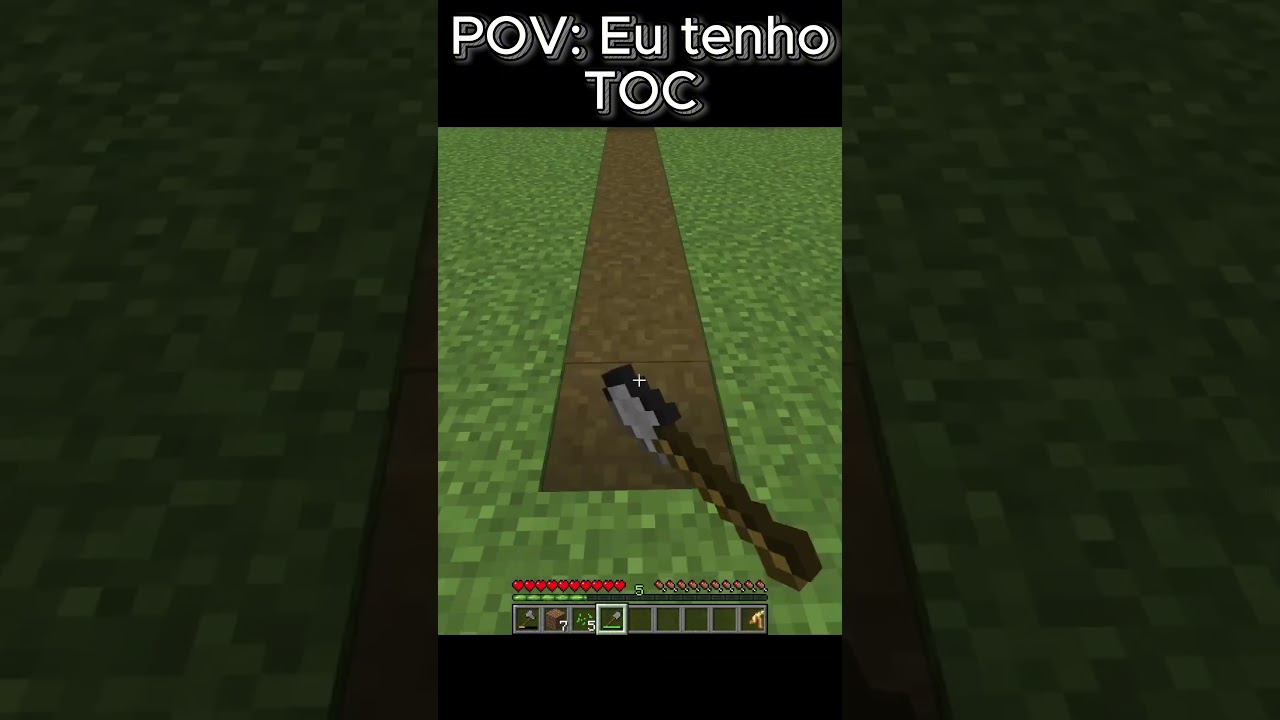 POV: Eu tenho TOC #shorts #minecraft #games