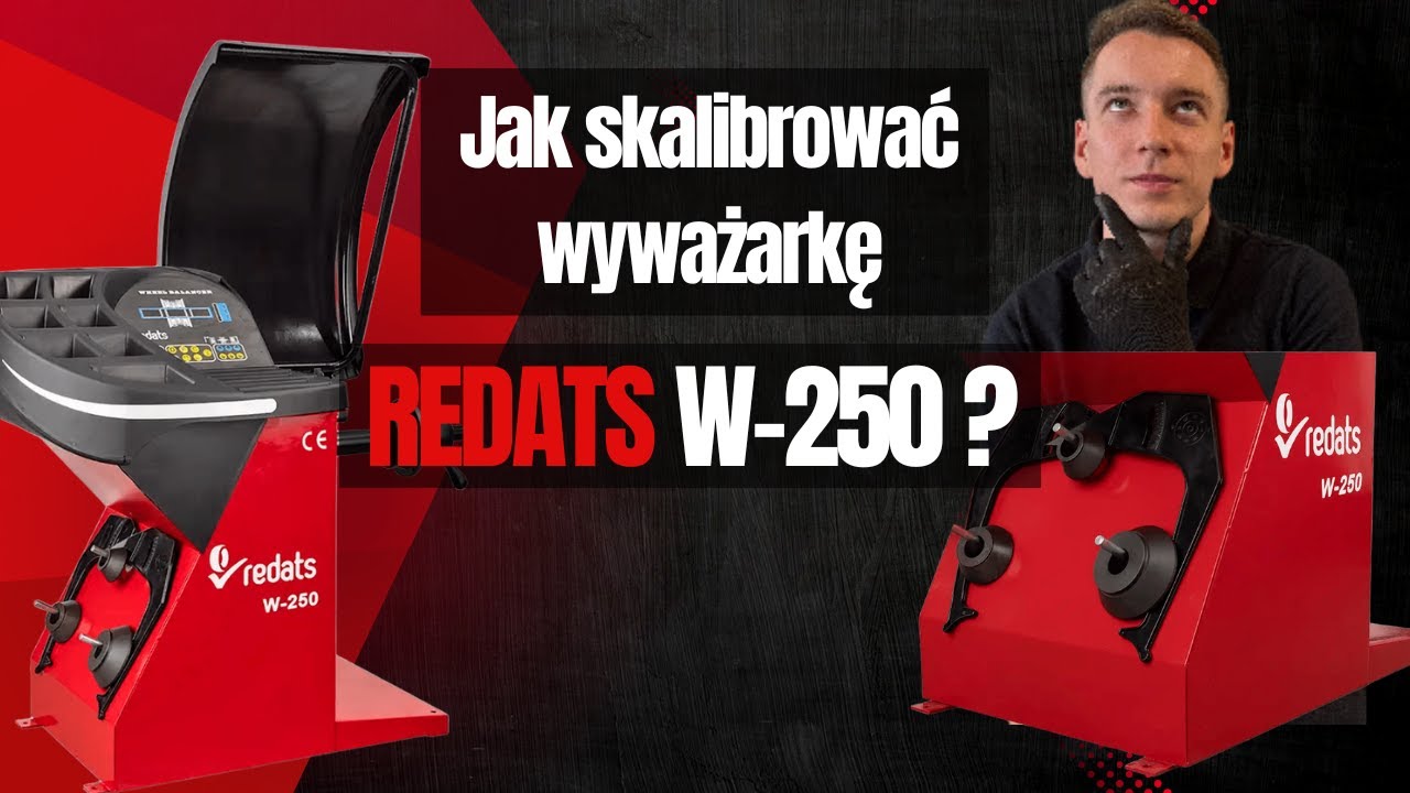 Как откалибровать балансировочный станок REDATS W-250? 🔧