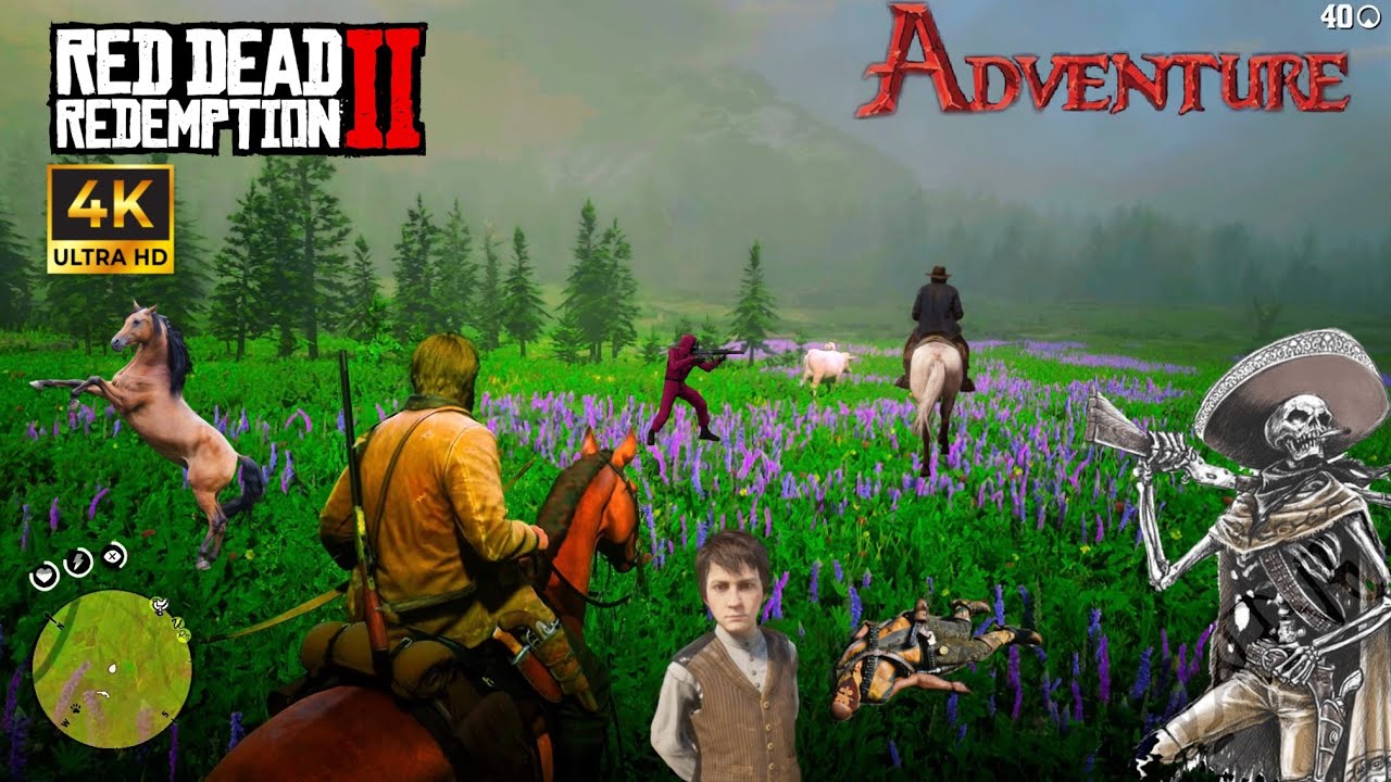 Red Dead Redemption 2 | RTX 3060 4k Gameplay Maximum Setting 8k Support 