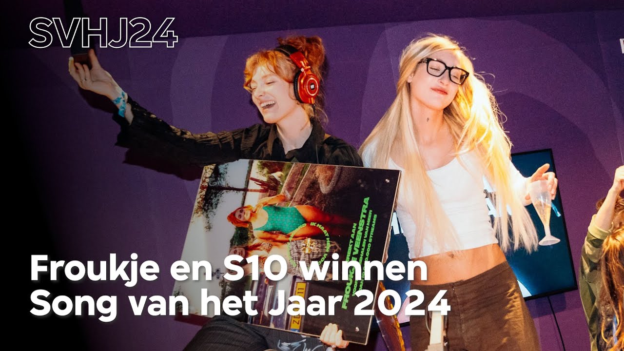 Froukje en S10 winnen de Song van het Jaar 2024 met 'Ik Haat Hem Voor Jou'