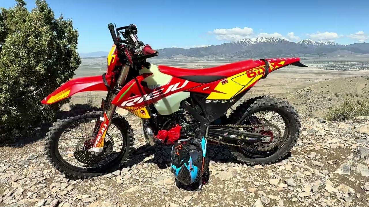 Utah Dirt Bike first ride on 2025 Rieju 300 MR Six days.