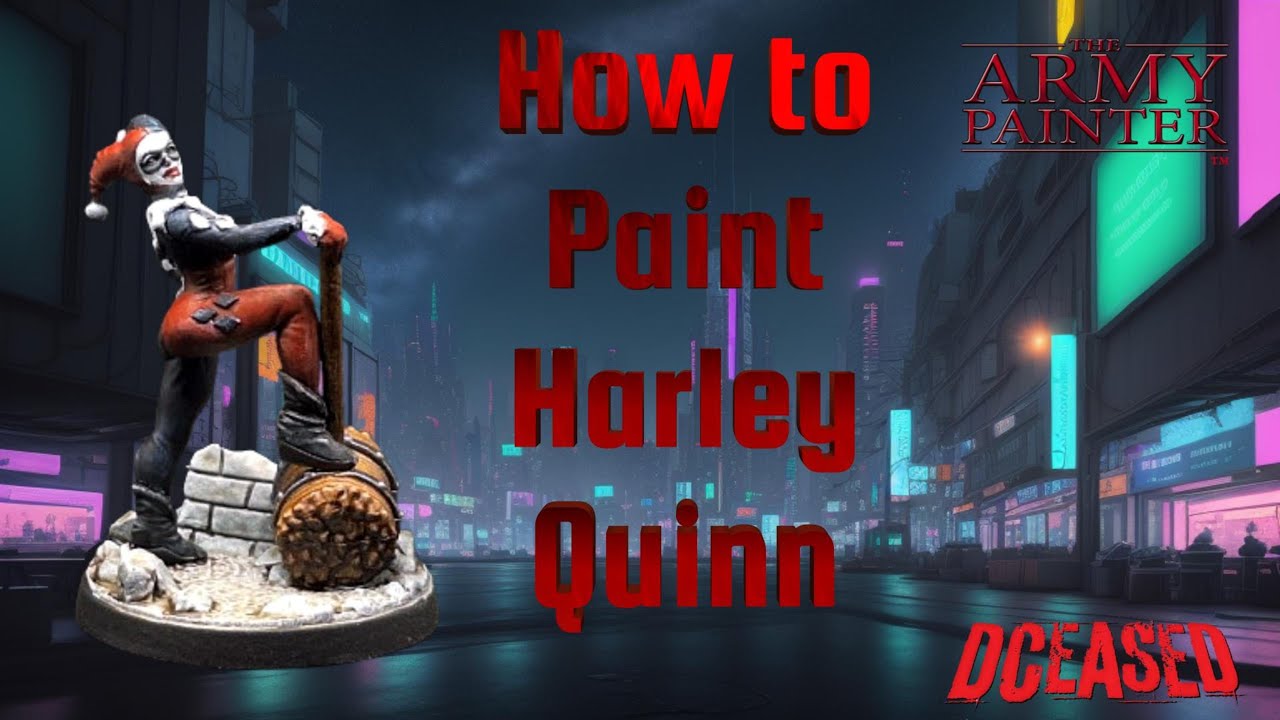 Let's Speed Paint Harley Quinn - DCeased Zombicide