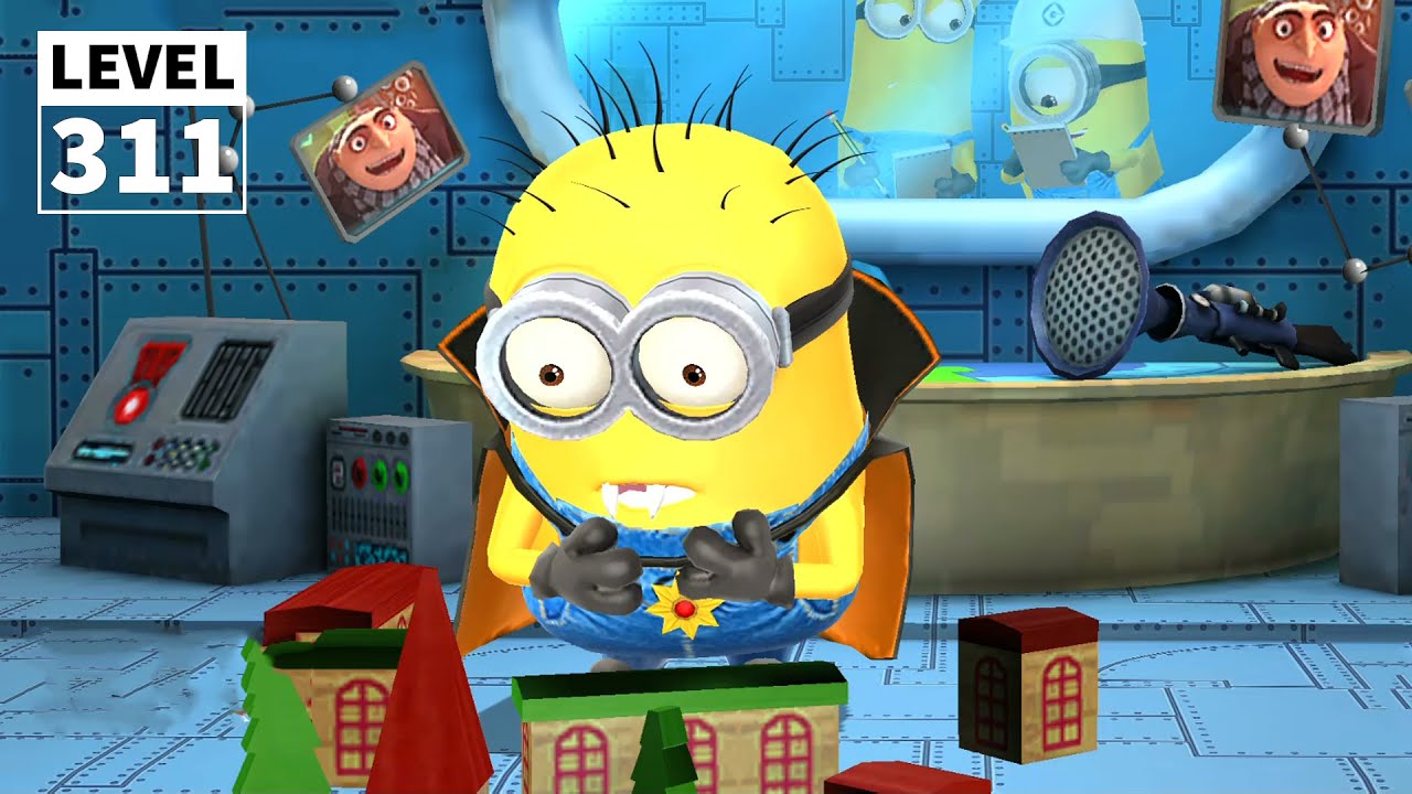 Despicable Me: Minion Rush Vampire minion Run for 02m 40s as the Mega Minion at Minion Park | Ep161