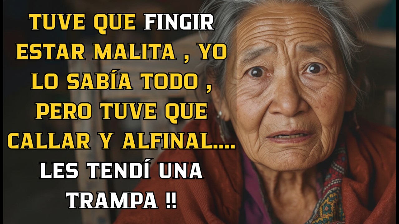 FINGÍ TENER DEMENCIA DURANTE UN AÑO ENTERO. LO QUE DESCUBRÍ EN ESA CASA ME HELÓ LA SANGRE.