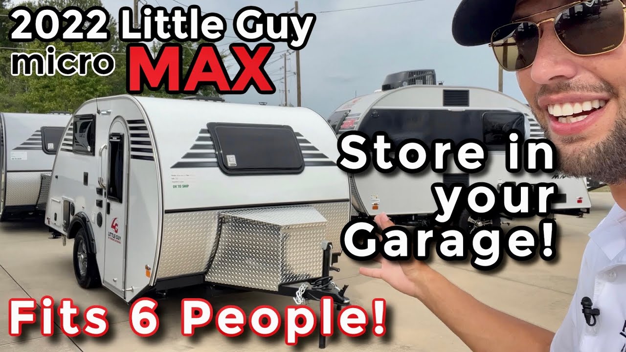 ЛУЧШИЙ прицеп-капля, который поместится в гараже?! Little Guy Micro Max 2022 года
