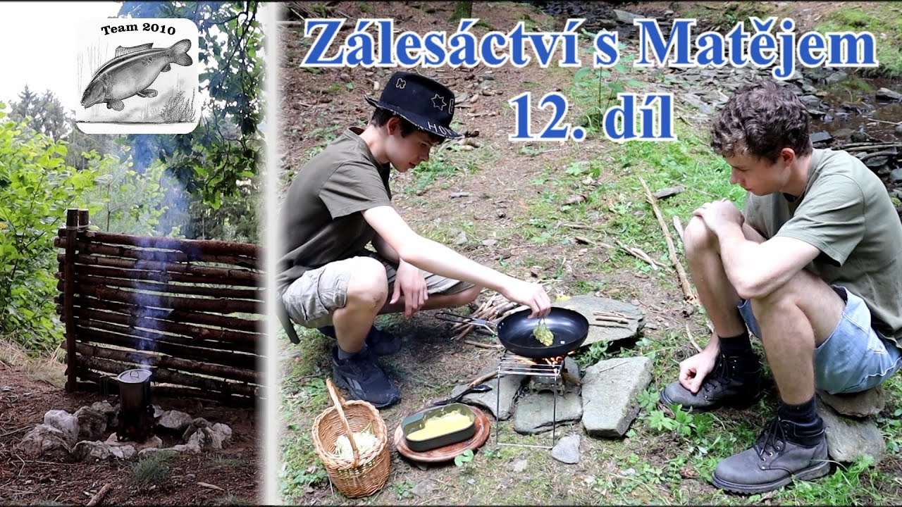 Zálesáctví s Matějem - Kosmatice z bezových květů a pánvička