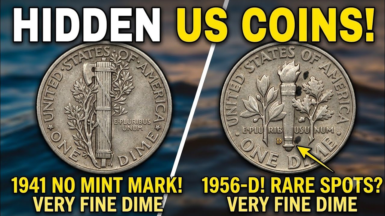 Hidden US Coins Alert! 4 Rare Dimes That Could Make You Rich Overnight