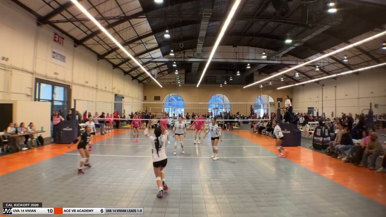 UVA 14 VIVIAN 2026 VS ACE VB ACADEMY (CAL KICKOFF 2026) 01/18/26 ***AUDIO ERRORS***