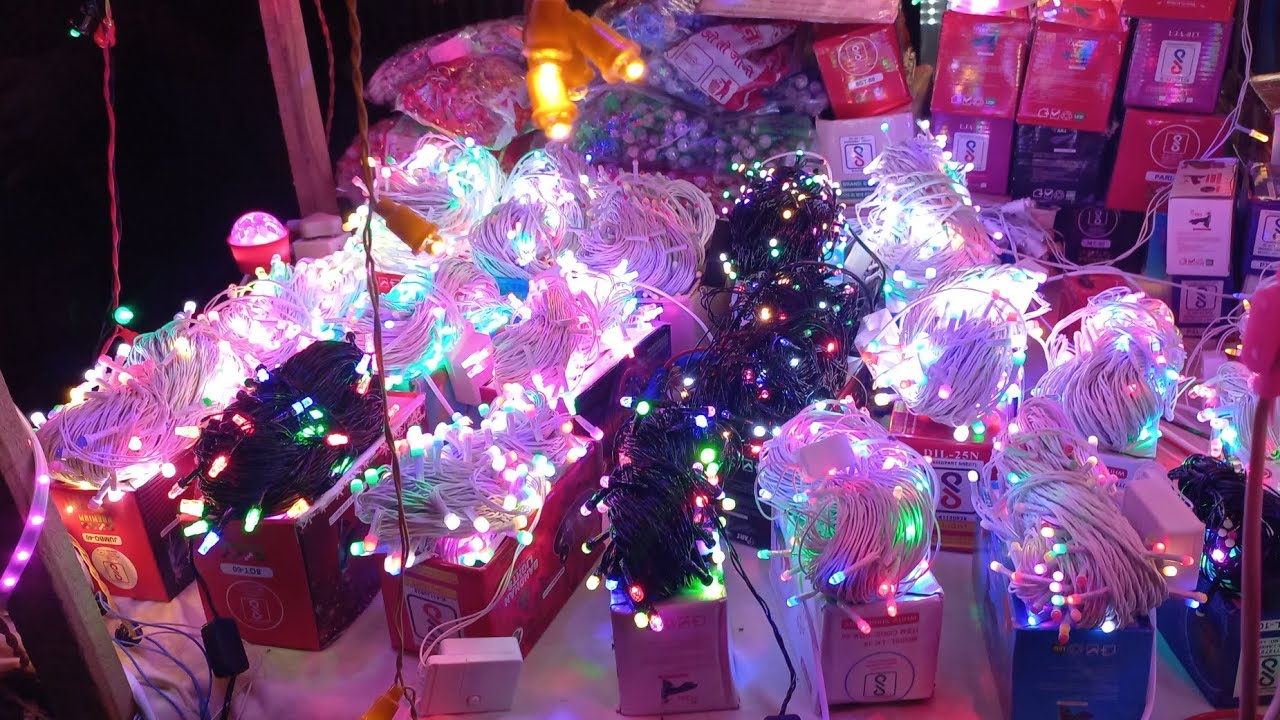 100 मीटर झालर होलसेल और रिटेल रेट। 100 M jhalar light retail and wholesale price।