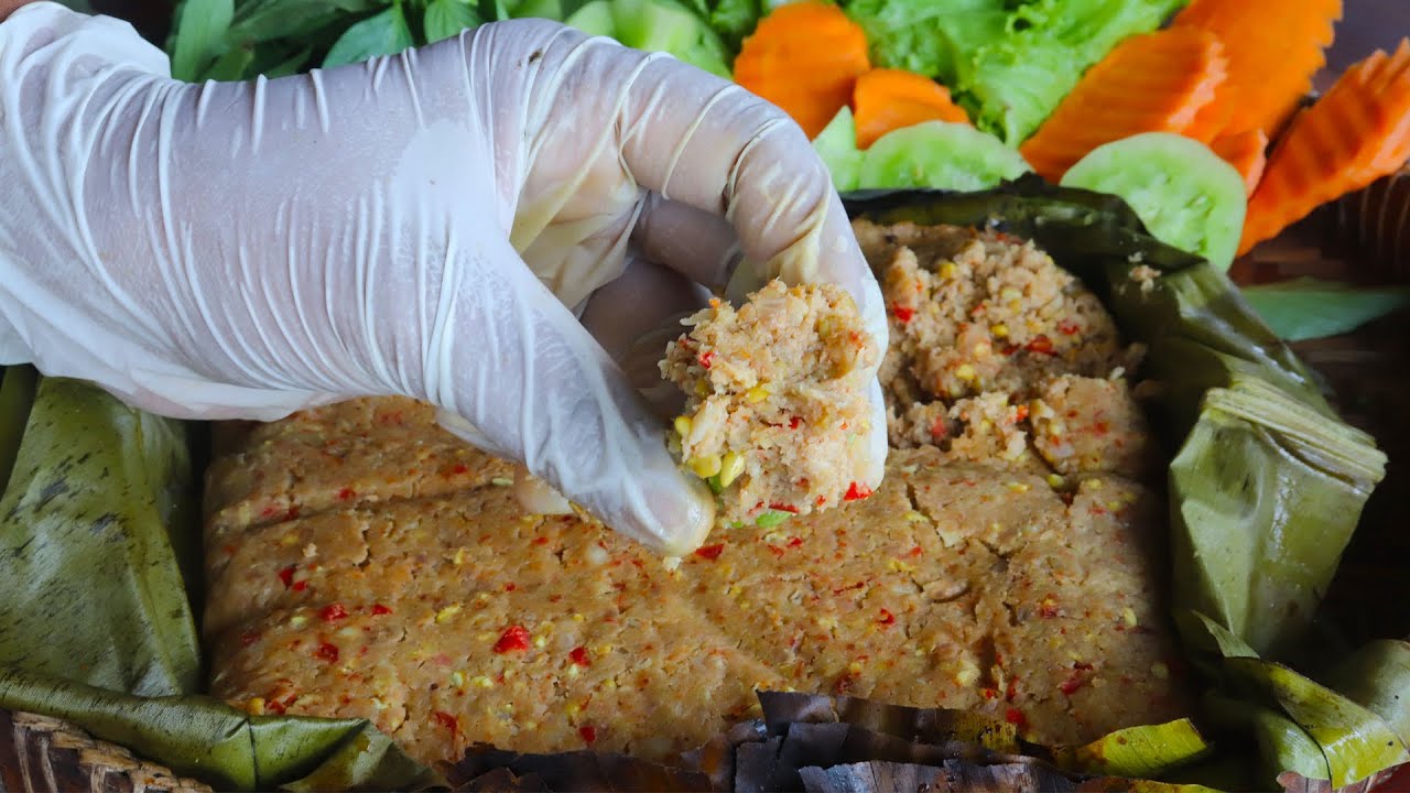 ម្ហូបចុះបាយប្រហុកអាំងម្ជូរក្រសាំងឆ្ងាញ់ណាស់បងប្អូន