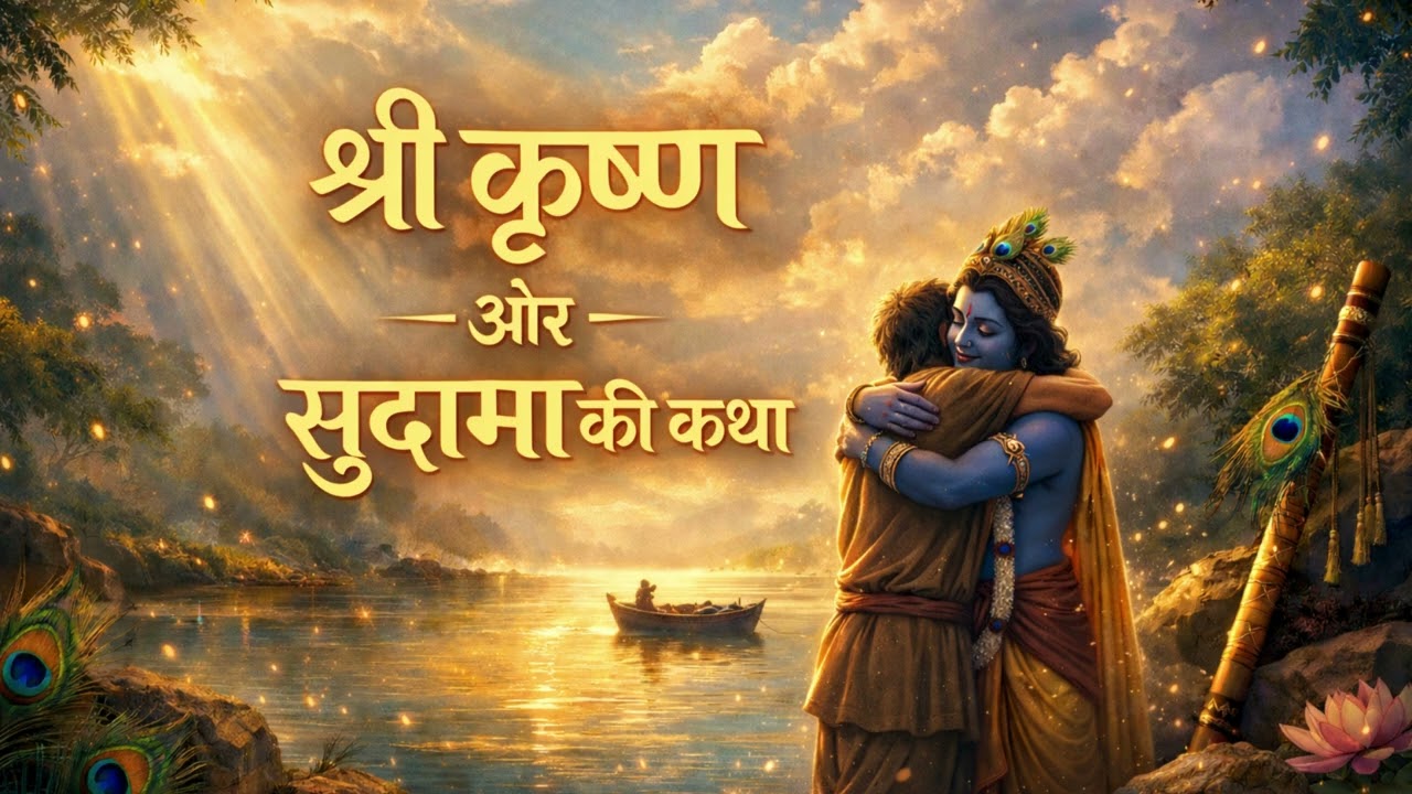 “श्री कृष्ण और सुदामा की कथा | सच्ची मित्रता और भगवान की कृपा | Krishna Bhakti Story Full Video”