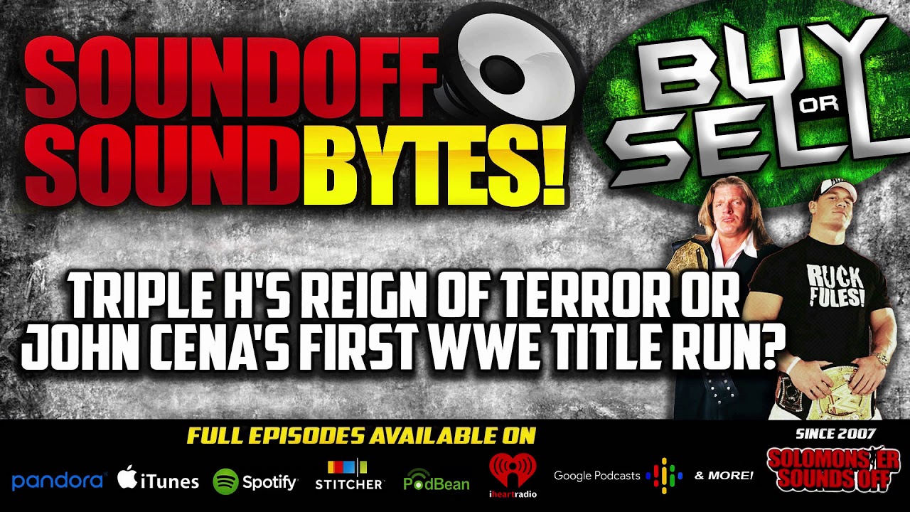 Triple H's REIGN OF TERROR Or John Cena's 1st WWE Title Run?