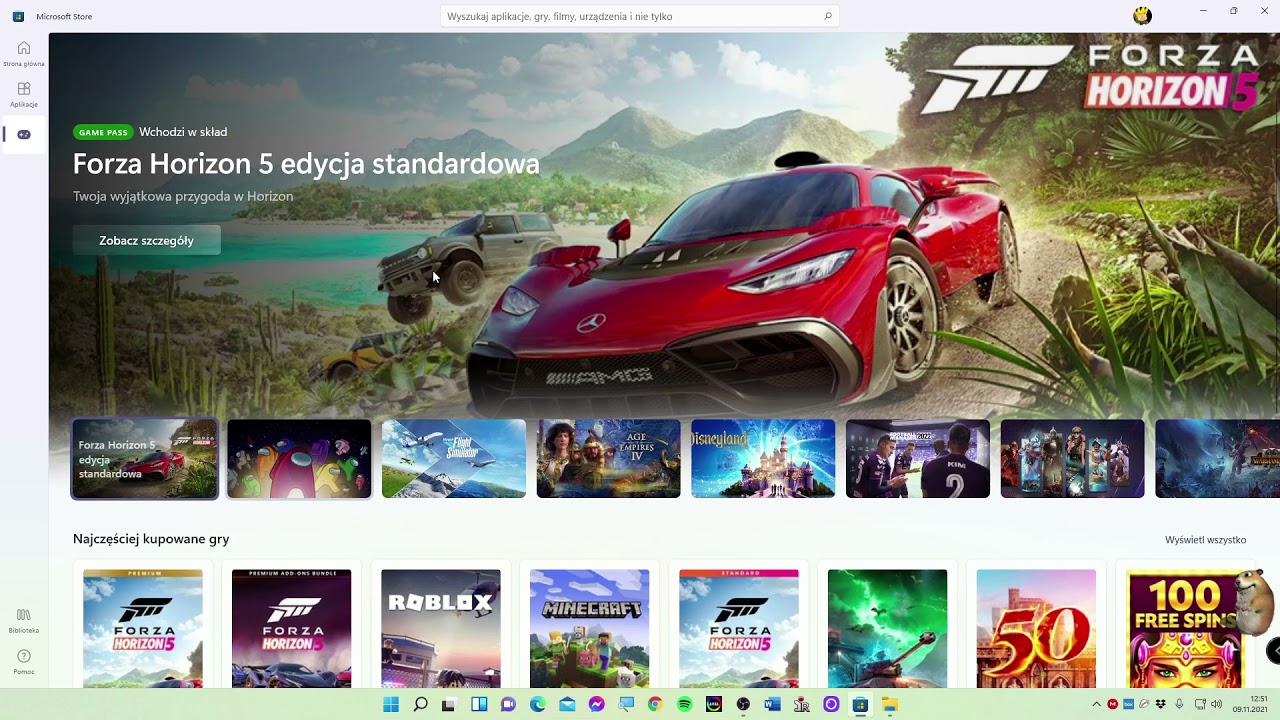 Nowy sklep z aplikacjami Microsoft Store w systemie Windows 11 PREZENTACJA