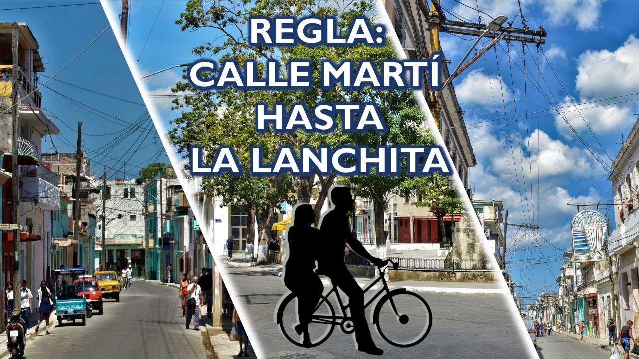 Regla: Calle Martí hasta la Lanchita | Habana Cuba - Recorrido de 4 Minutos #bicicleta