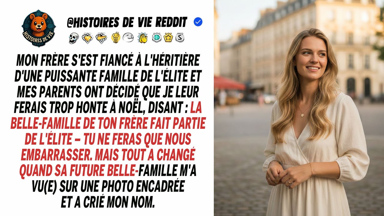 Ma famille a privilégié la belle-famille de mon frère, alors je reste à la maison.