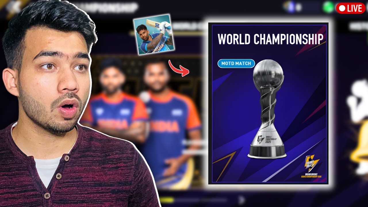 LIVE IND vs NAM 🏆 | T20 World Cup 2026 in Dream Cricket | #dreamcricket