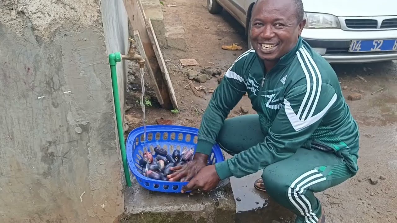 Enjoying Village Life In Bolifamba At The Foot Of Mount Cameroon. 