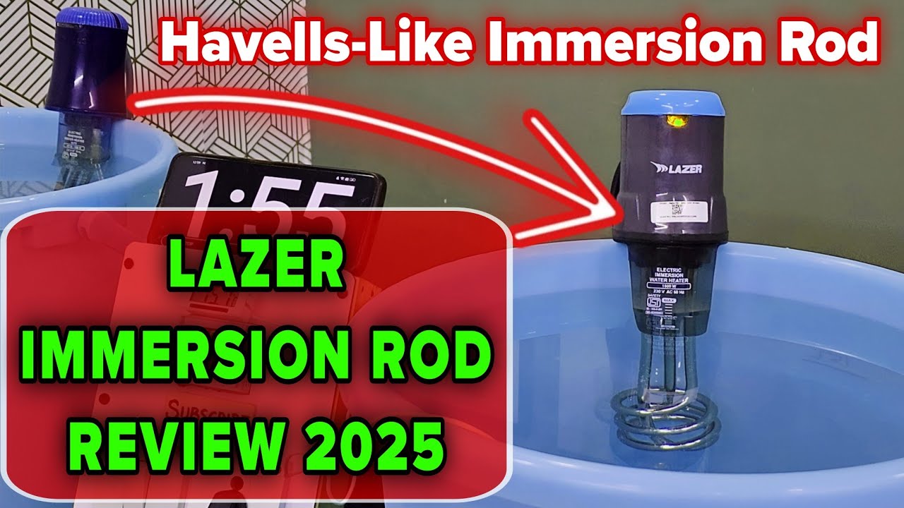 Lazer Aqua Hot Auto Cut Review & Unboxing | Is This The Safest Immersion Rod? (2025)