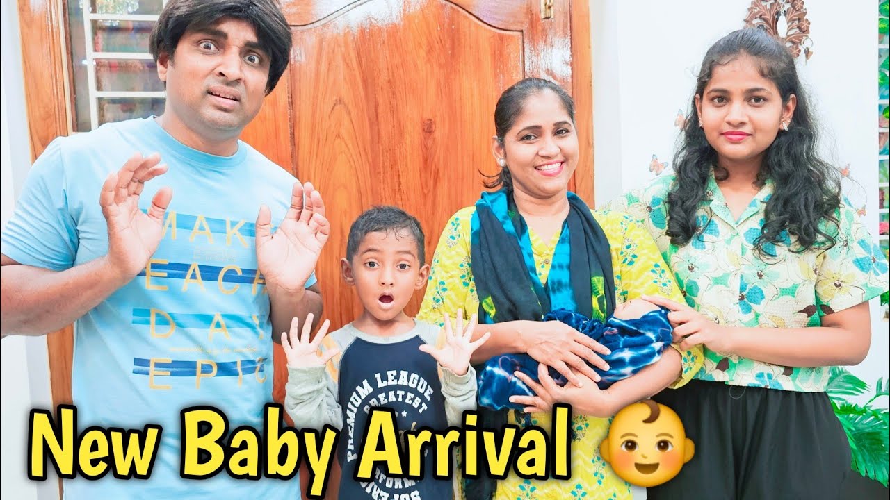 New baby 👶 Arrival | comedy video | funny video | Prabhu sarala lifestyle