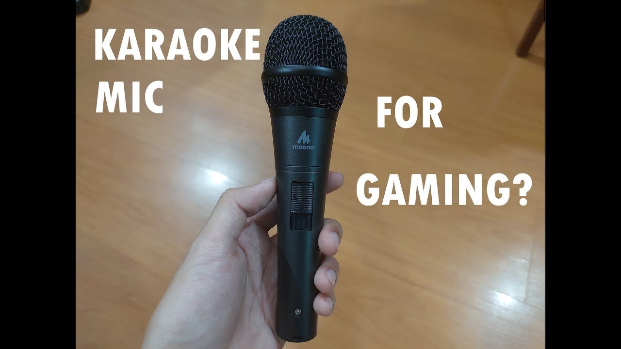 Using a Karaoke Microphone for Gaming.