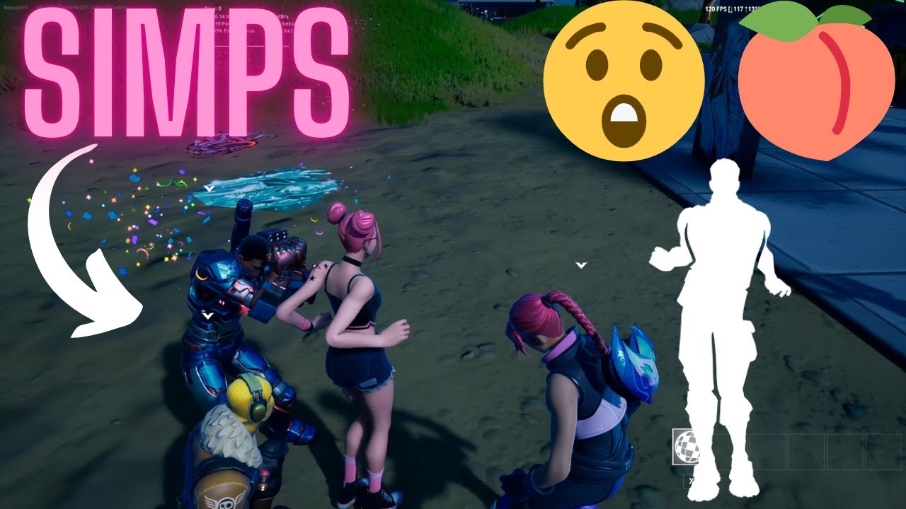 SURF WITCH DOING *PARTY HIPS* ON EVERYONE IN PARTY ROYALE 🍑😱