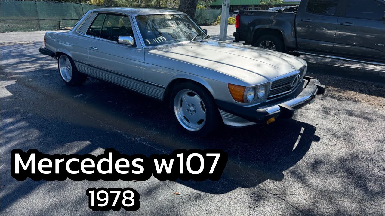 ОБЗОР НА MERCEDES Benz 450SLC