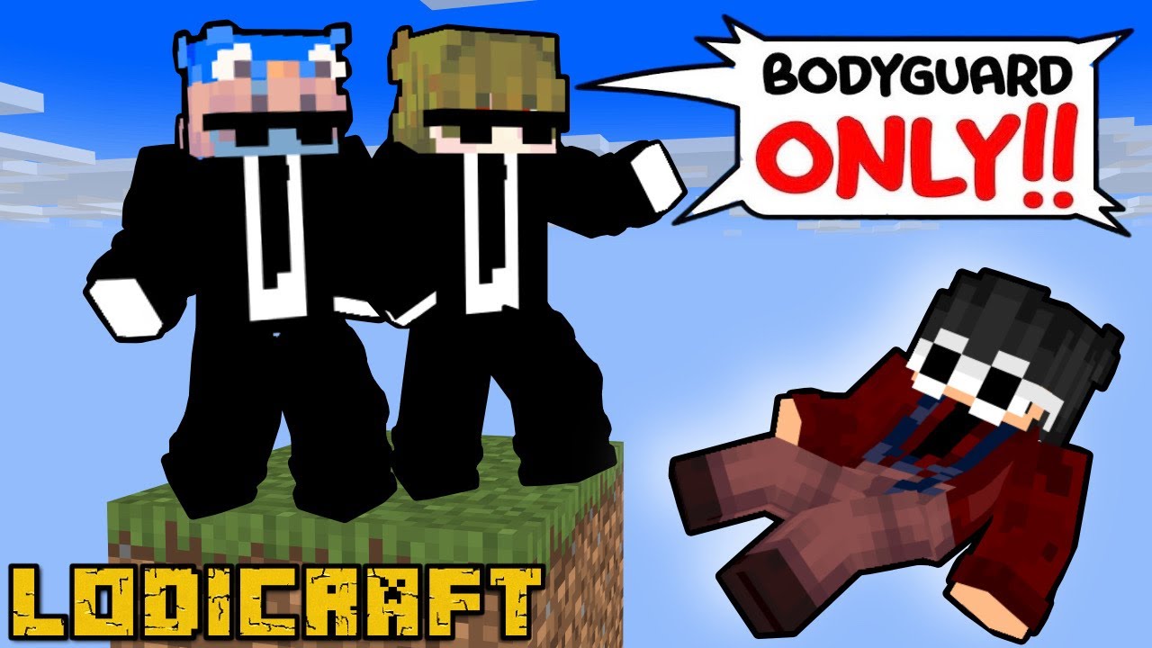 ONE BOY on a BODYGUARD ONLY BEDWARS!