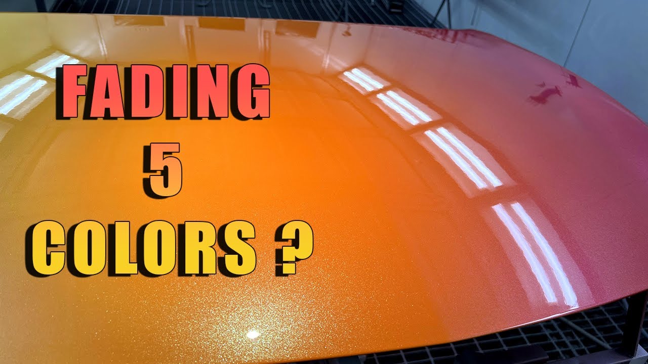 How to Paint a Color Fade (7 Layer Pearl?)