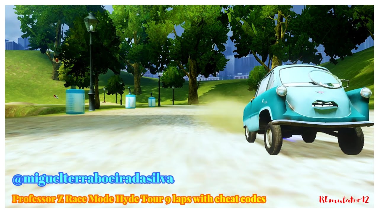 Cars 2 The Video Game | Professor Z - Race Mode | Hyde Tour 9 Laps