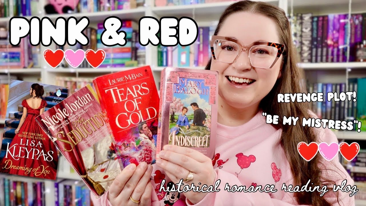 Reading Pink & Red Historical Romances ❤️🩷 revenge plot and “be my mistress” tropes!