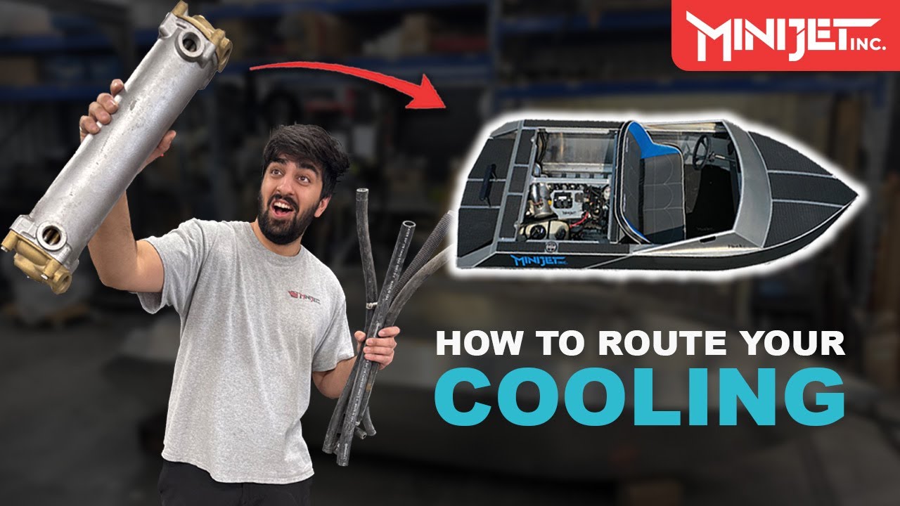 Installing the Fuel, Cooling, & Exhaust for our Mini Jet Boat Build! | Minijet CUB Build Vlog - EP7