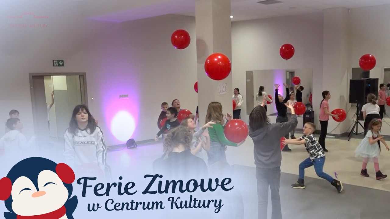 FERIE ZIMOWE 2026 - Zabawa karnawałowo walentynkowa w Centrum Kultury w Kamiennej Górze
