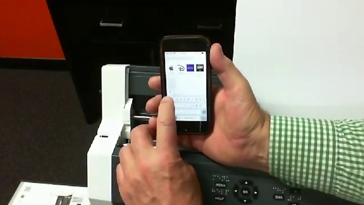 Index Embosser - Printing from iPhone