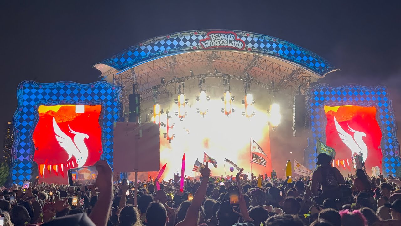 Beyond Wonderland Chicago 2025 - Day 2 (Illenium full set + festival exit) 6/8/2025