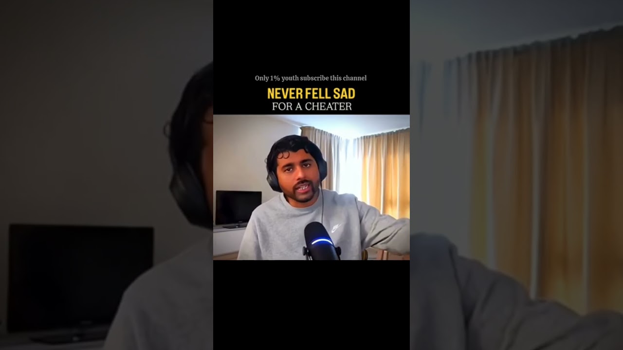 Never Fell sad for a cheater #wealthmindset #motivationalvideo #shortsfeed #shorts