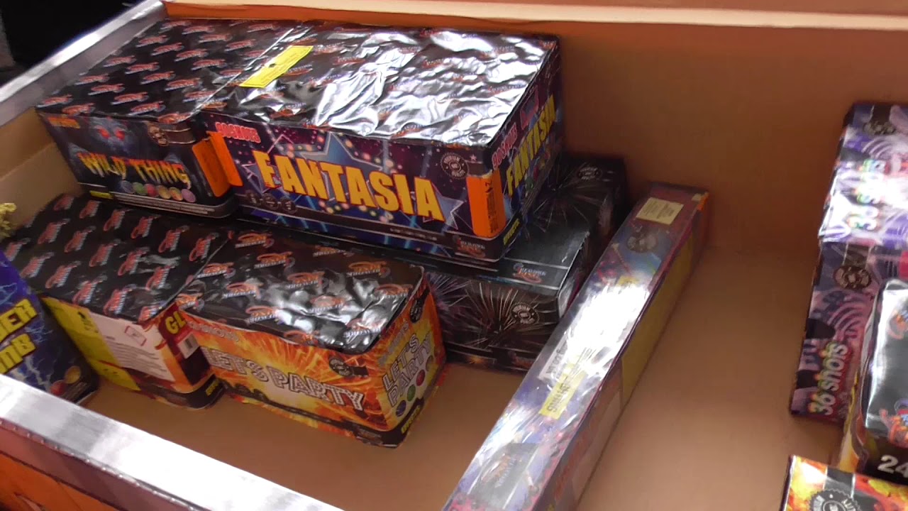 Party Time Display Crate by Firework King (unboxing)
