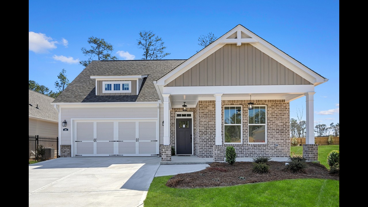 Tour Our Available Cedarwood home at Echols Farm, Windsong's premier Active Adult 55+ Community.