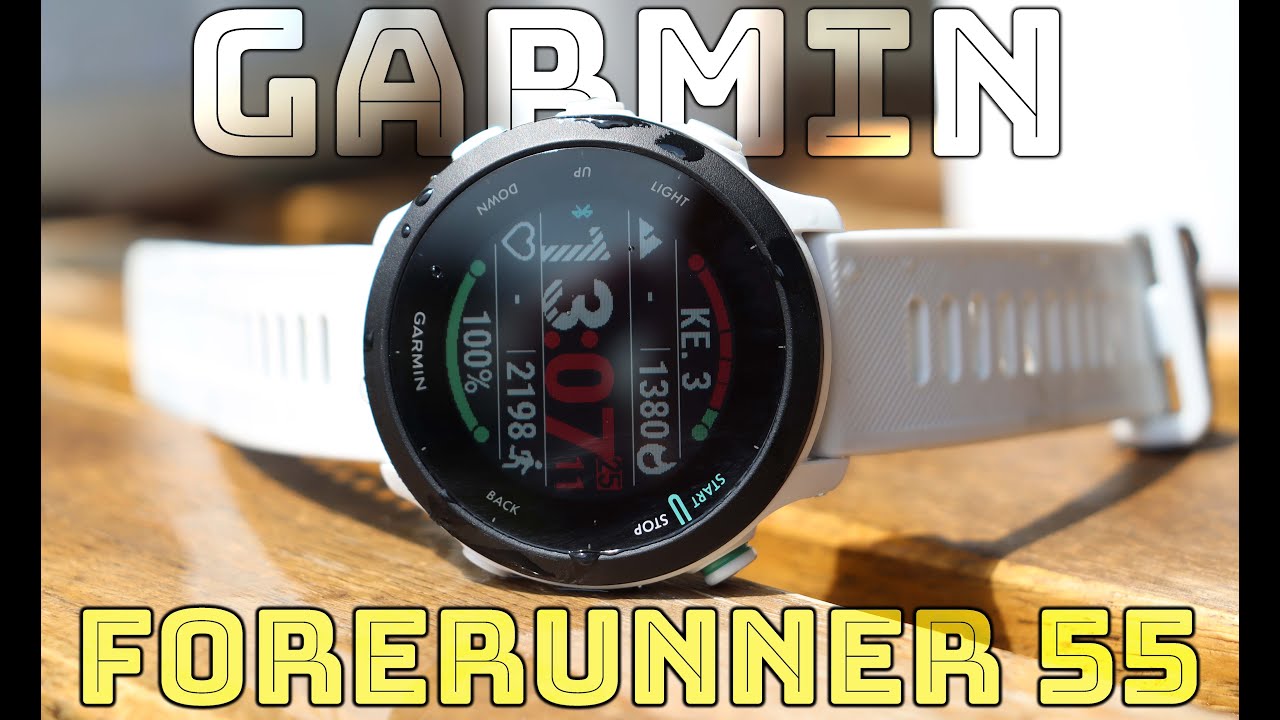 GARMIN FORERUNNER 55 TESZT - MÁS MINT A TÖBBI?!!