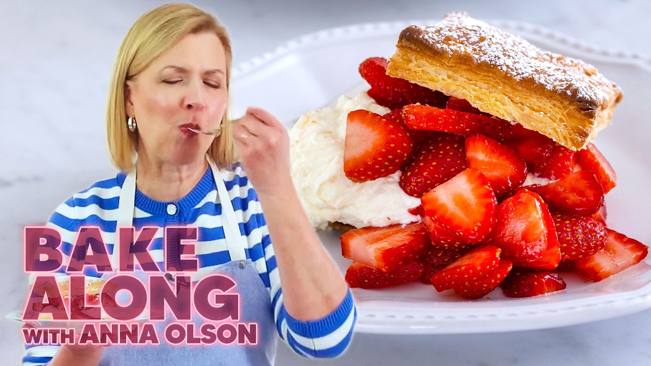 Strawberry Napoleons That Look Fancy But Anyone Can Make | Bake Along w/ Anna Olson