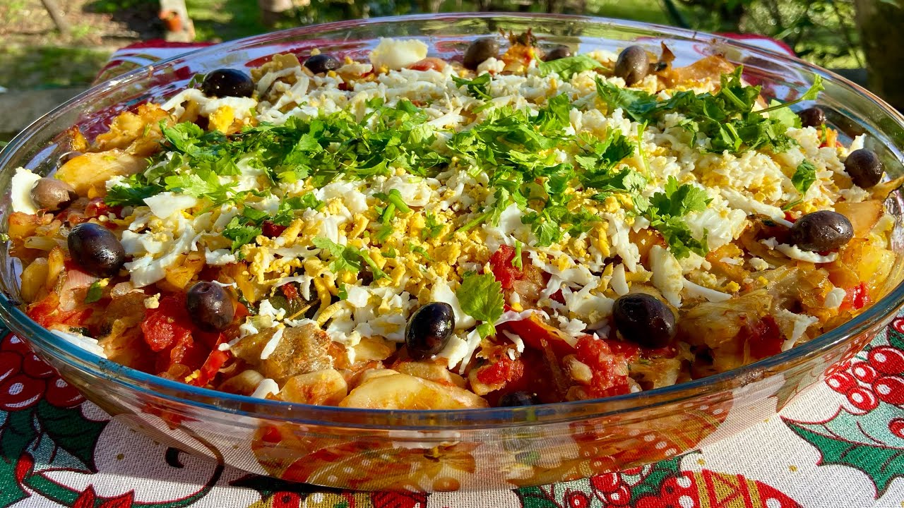 Bacalhau à Marinheiro, delicioso e económico para a ceia de Natal! 🎄
