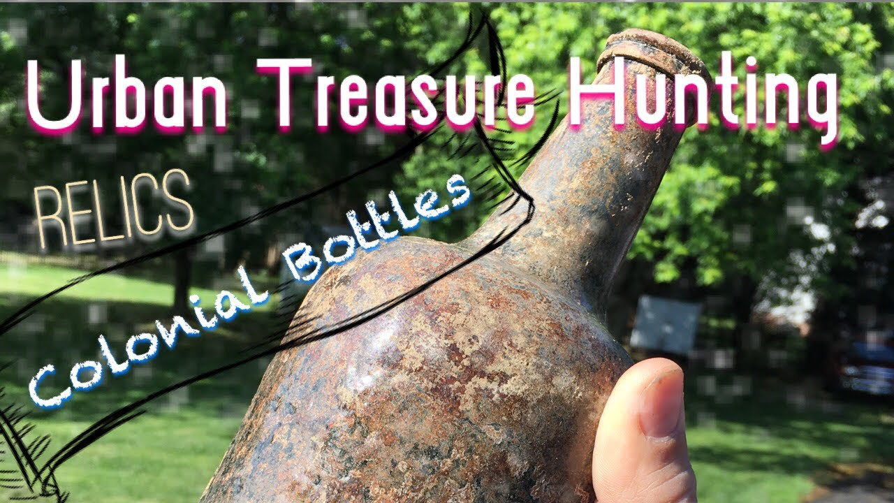 Urban Treasure Hunting- Bottle digging a early American Privy