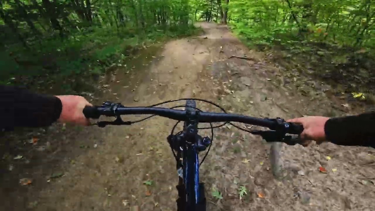 Fall MTB Ride - Upper Albion Falls Trail Loop MTB Rides Hamilton