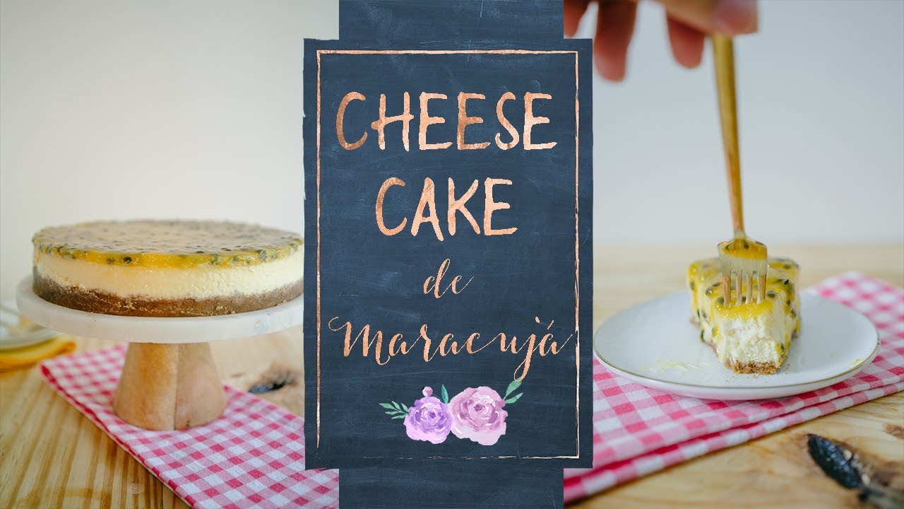 CHEESECAKE DE MARACUJÁ