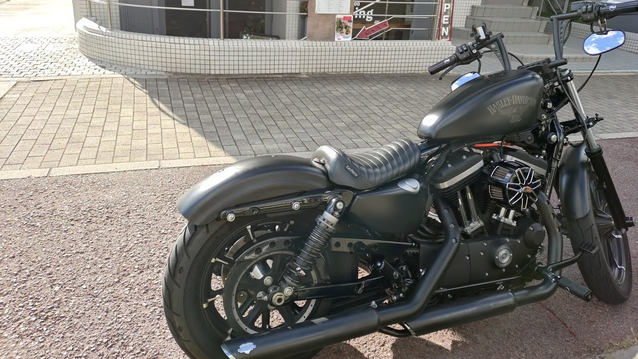 神戸・東灘をXL883Nで走る｜無言ツーリング｜Harley-Davidson 883