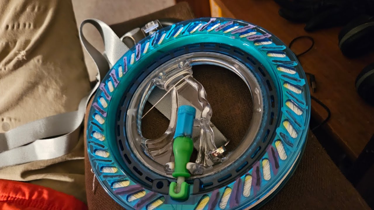 Kite reel, review and modification. Nine dollar reel.#Kiteflying.#Kite