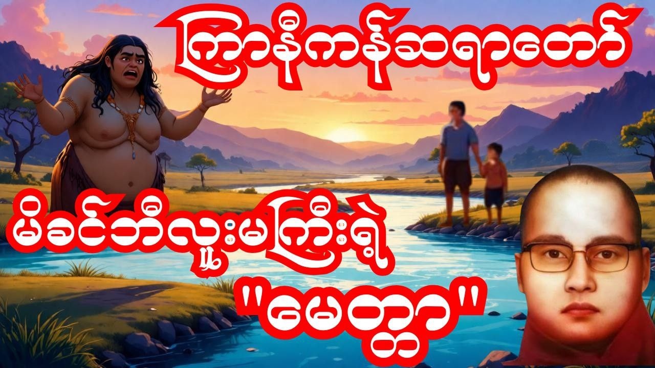 မိခင်ဘီလူးမကြီးရဲ့မေတ္တာ –😥😭မေတ္တာရဲ့အစွမ်းကို ပြသသွားတဲ့ကြာနီကန်ဆရာတော်ကြီးတရားတော်#ကြာနီကန် #တရား