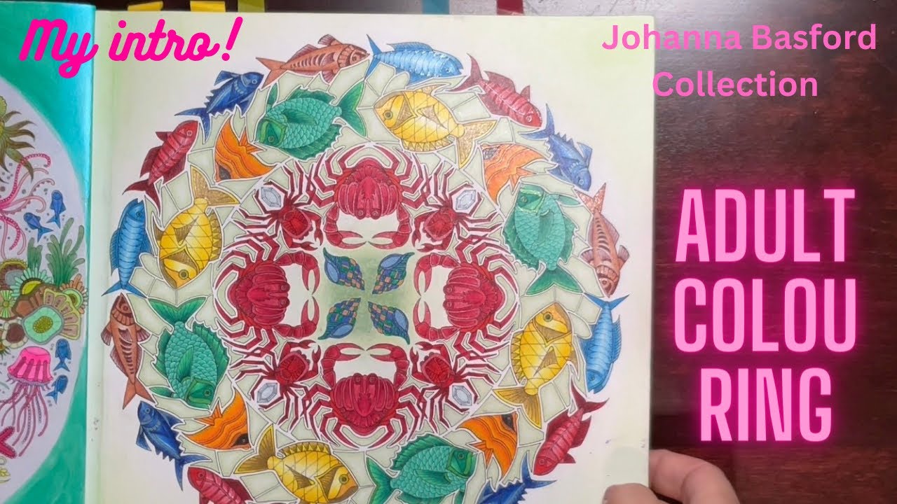 My Johanna Basford collection *my first upload* adult colouring